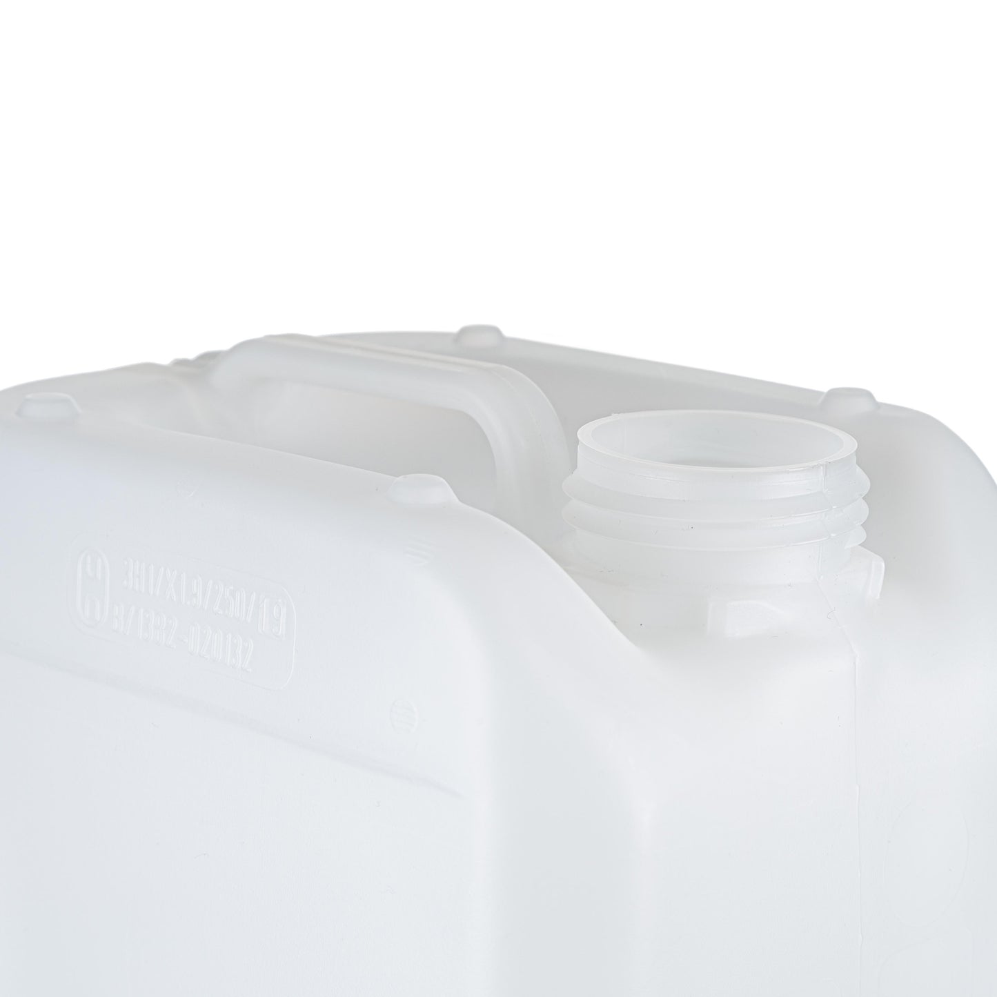 6 Litre Plastic Natural UN Approved Stackable Jerry Can with 51mm Neck 325g