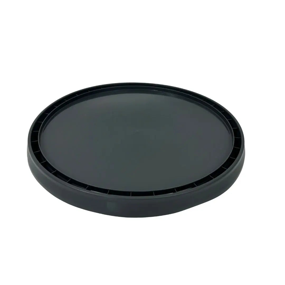 25 Litre Grey Plastic Bucket Lid Invopak
