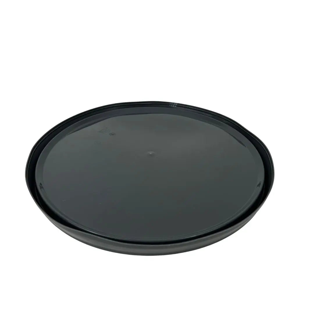 25 Litre Grey Plastic Bucket Lid Invopak