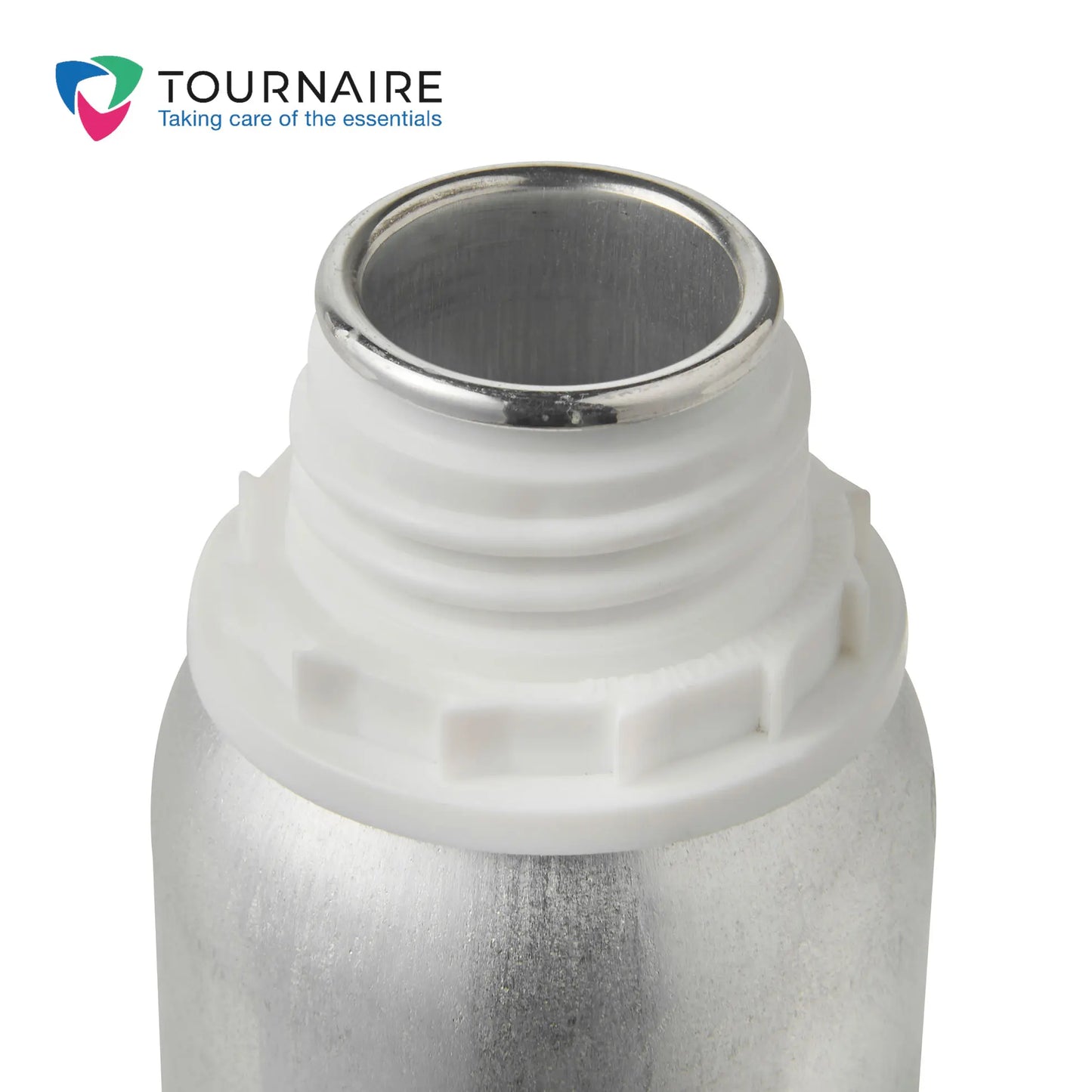 Tournaire 125 ML Aluminium UN Approved System Plus 32 Bottle with Plain Interior | Invopak