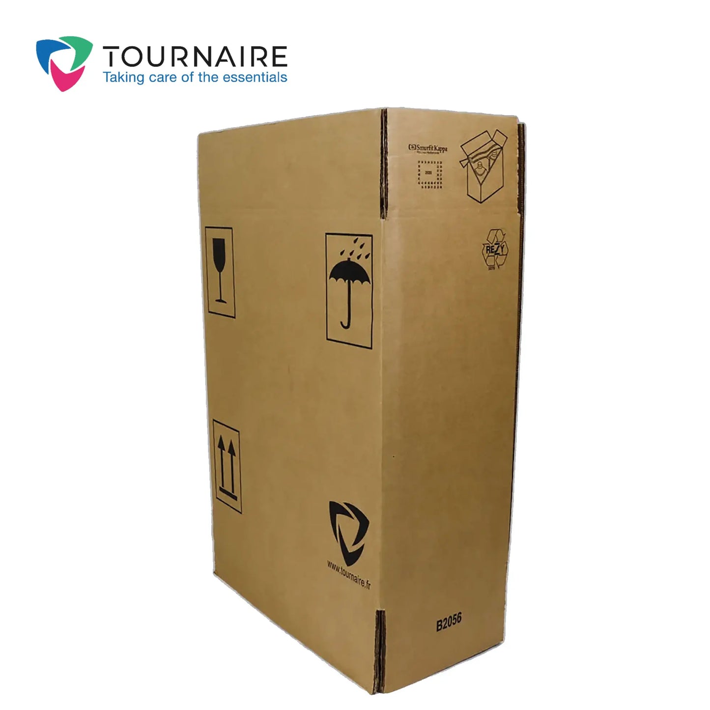 UN Approved Box for 2 x 6.25L Tournaire Aluminium Bottles | Invopak