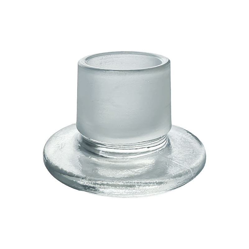 Academy 250ml Clear Reagent Square Bottle with Glass Stopper