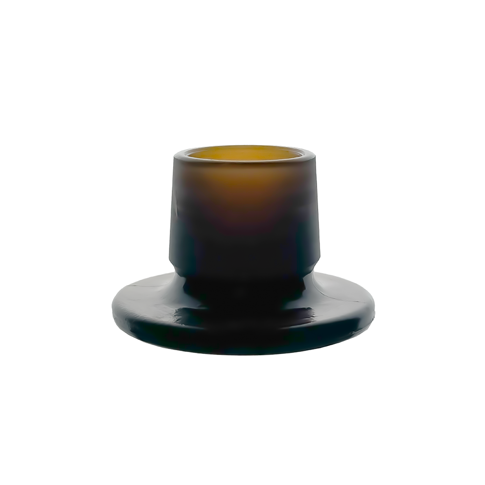 Academy 500ml Amber Reagent Square Bottle with Glass Stopper
