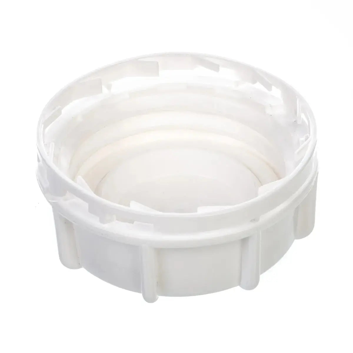 60mm Plastic White Tamper Evident Cap Airopak BCAP Invopak