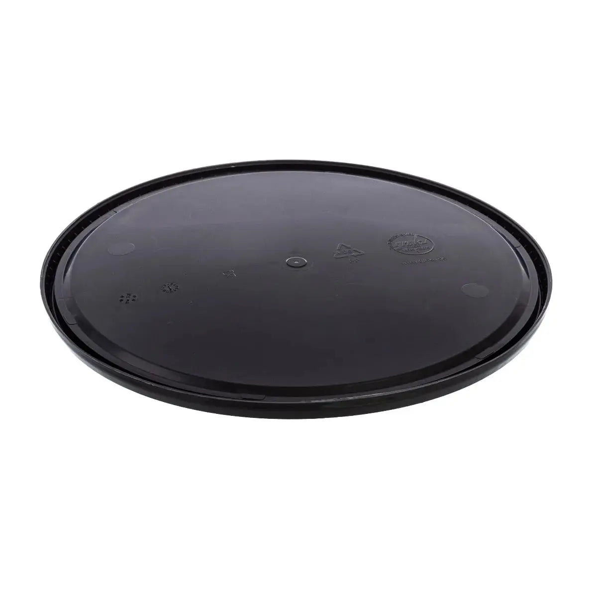 Black Plastic Lid For 20 to 21L Buckets Invopak