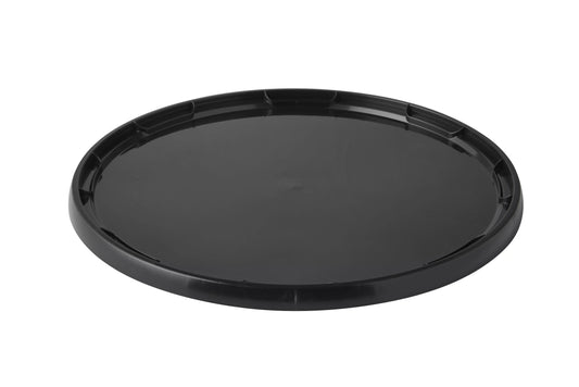 326mm Plastic Black Lid Invopak