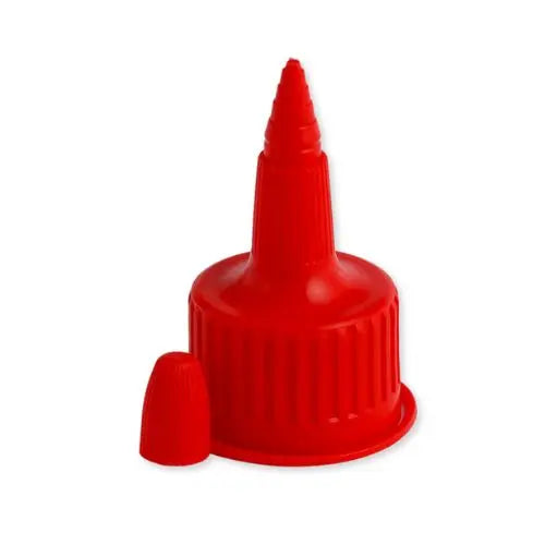 28mm Plastic Red Spouted Cap Invopak