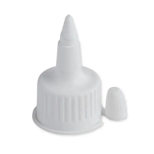 28mm Plastic White Spouted Cap Invopak