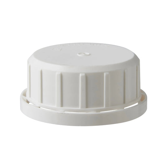 42mm Plastic White Vented Tamper Evident Cap Invopak