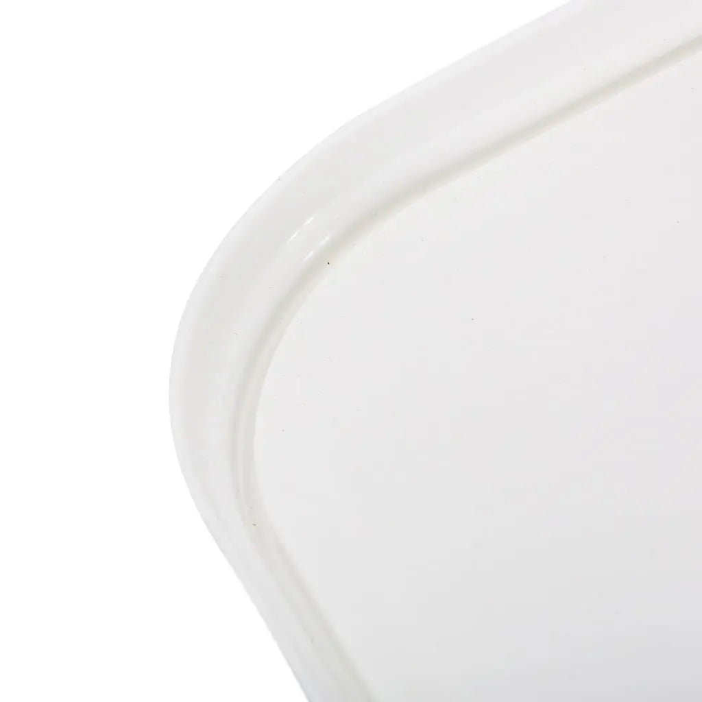 17 L Plastic Square White Lid Invopak