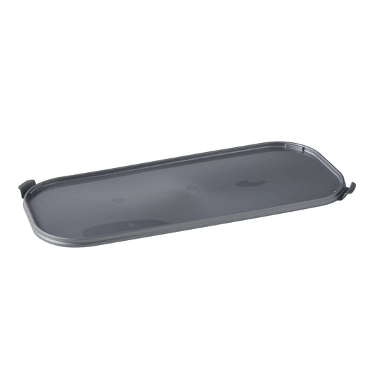 5 Litre Plastic Silver Rectangular Lid Invopak
