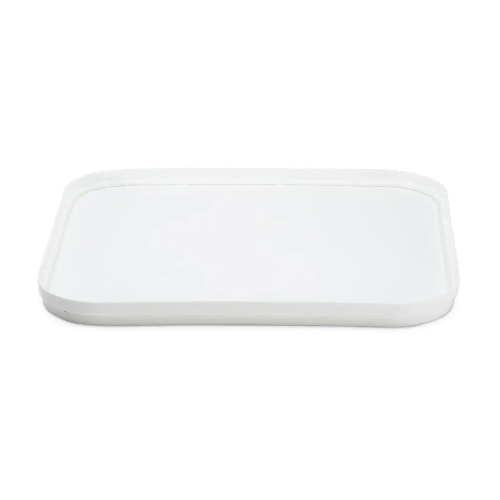 10 Ltr Square White Lid Easy Open Invopak