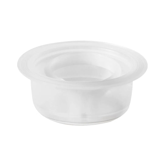 28mm Plastic Clear Plug for System Plus 45 Aluminium Bottle Range Invopak