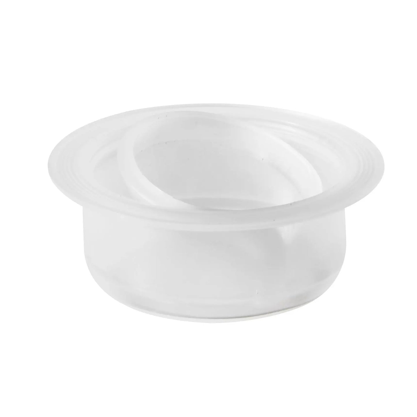 28mm Plastic Clear Plug for System Plus 45 Aluminium Bottle Range Invopak