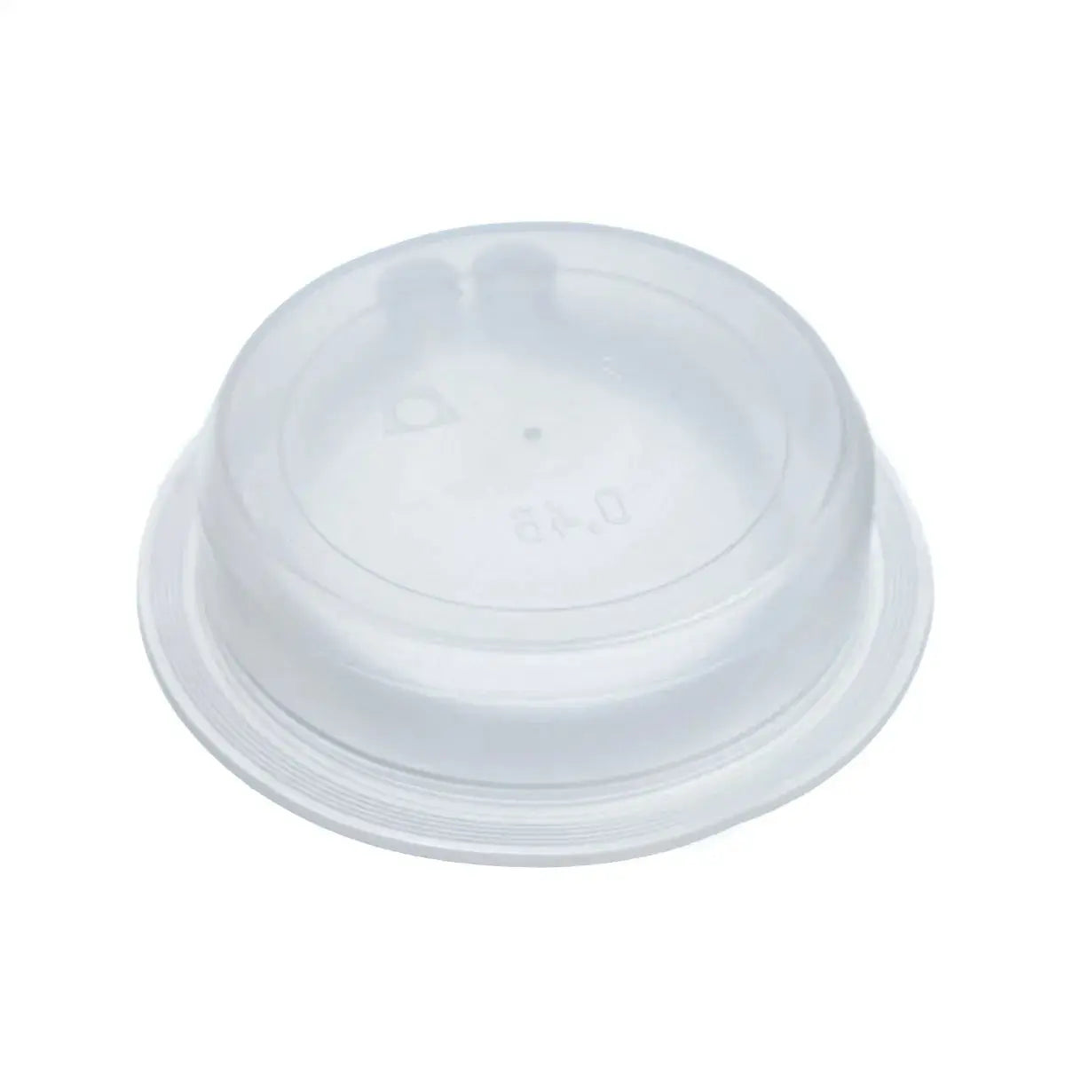 62mm Plastic Clear Plug With Pull Off Ring for Aluminium Bottle Range 6.25L to 32L Invopak