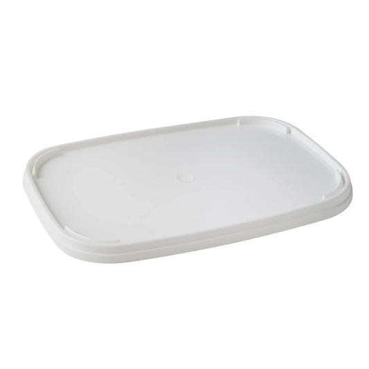5.5 Litre White Rectangular Lid UN Approved Invopak