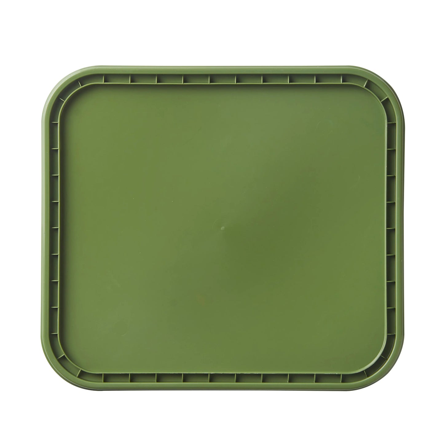 17 Litre Plastic Green Square Lid Invopak