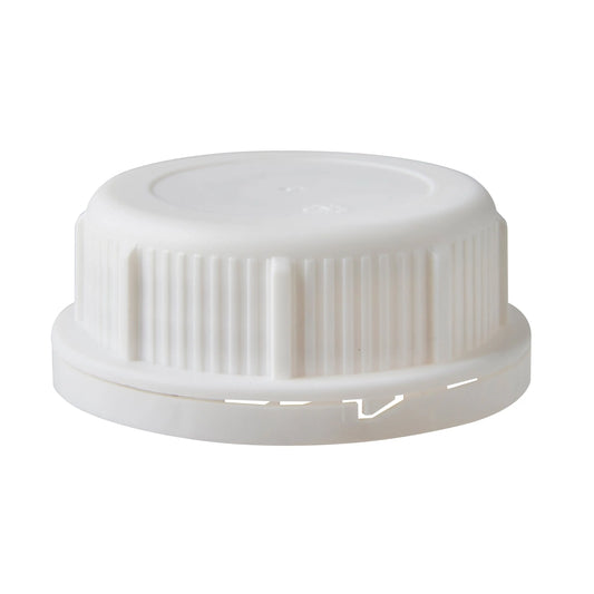 51mm Plastic White Tamper Evident Berricap Invopak