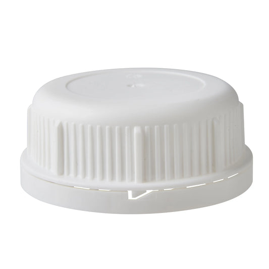 61mm Plastic White Tamper Evident Recyclable Cap Invopak