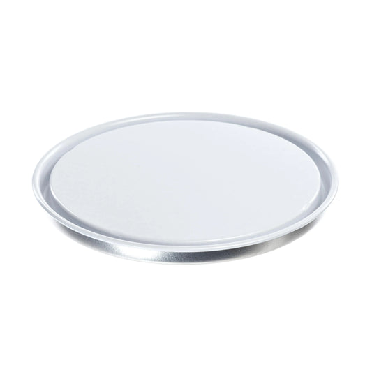 180MM Tinplate White Plain Tulip Pail Lid Invopak