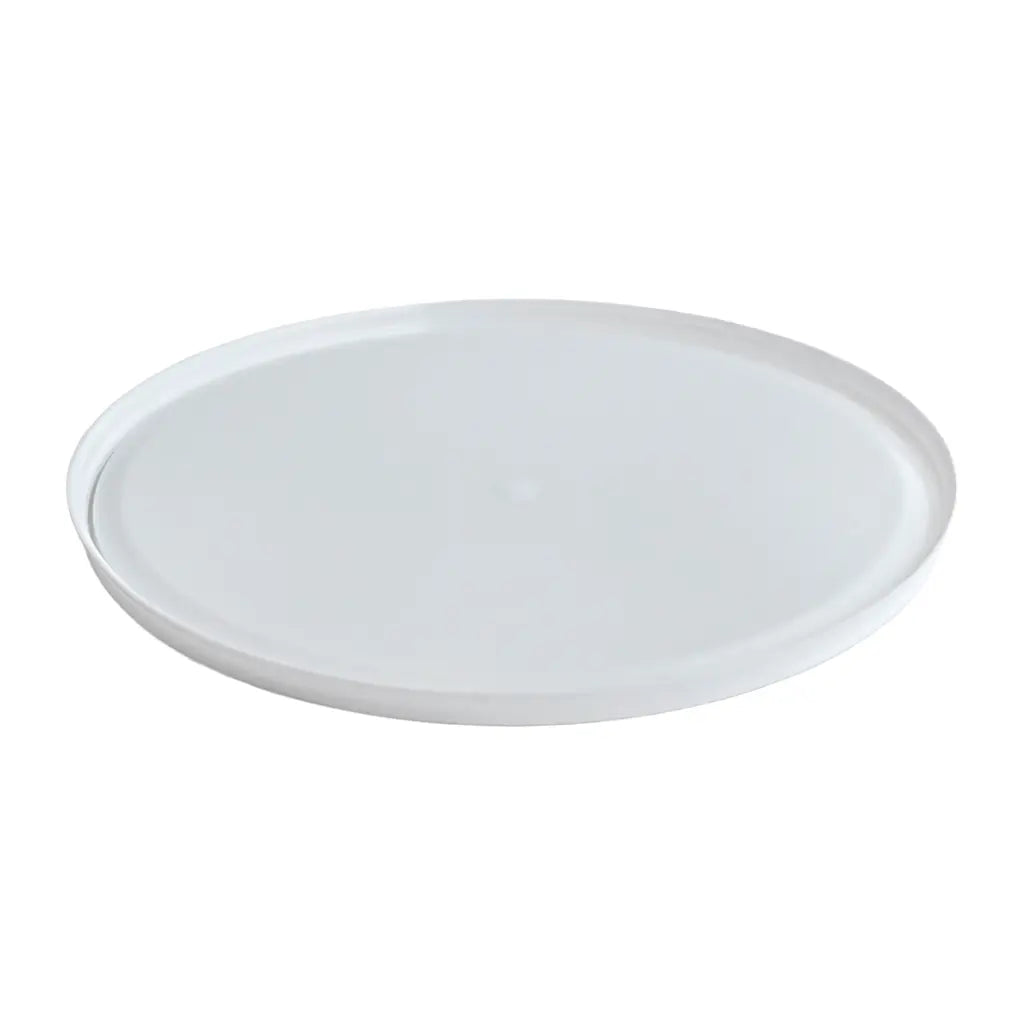 10 Litre White Plastic Double Lock Bucket Lid | Invopak