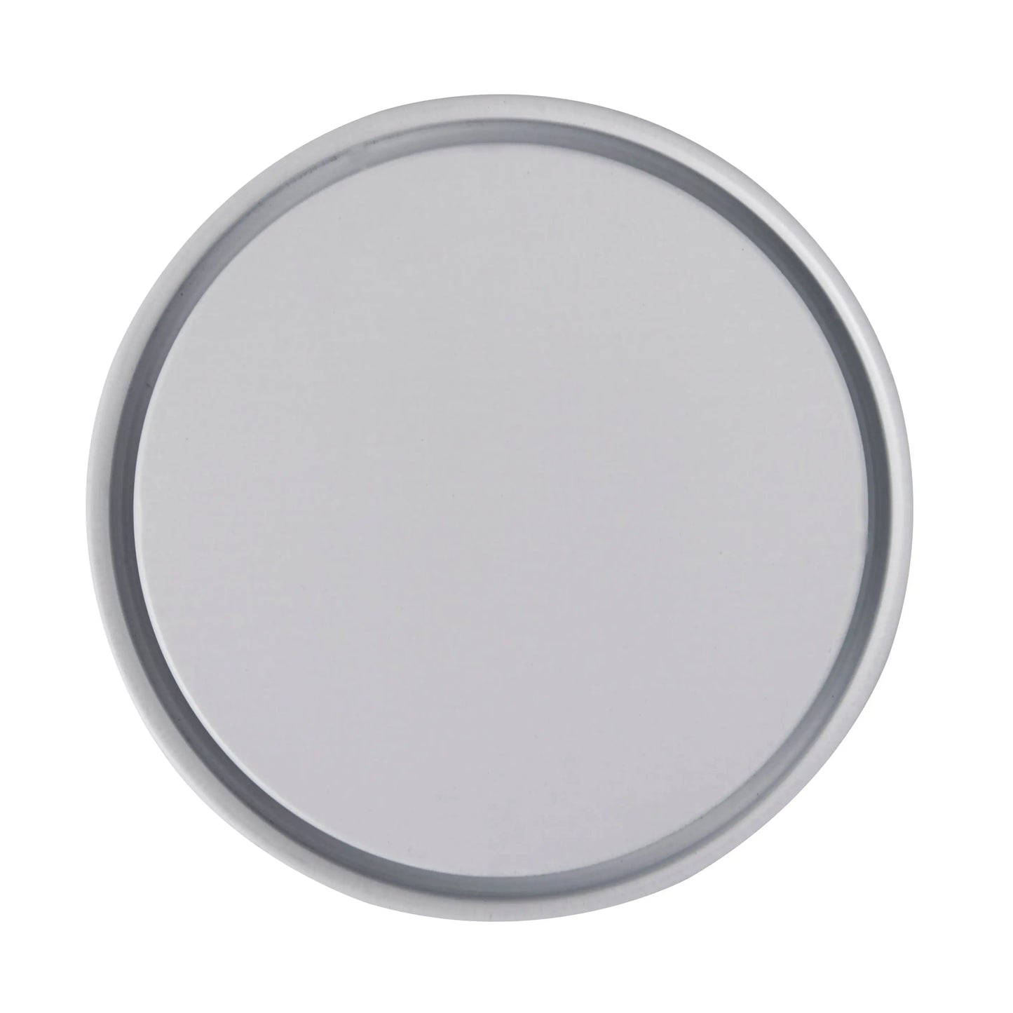 2.5 Litre Lacquered Lid for Lever Lid Tin in White Invopak