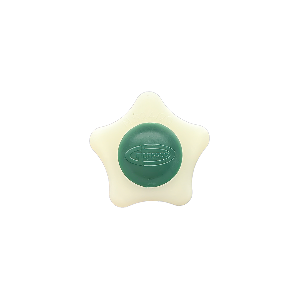 Glassco Volumetric Flask Class A Batch certificate 1000ml Borosilicate Glass and PE stopper