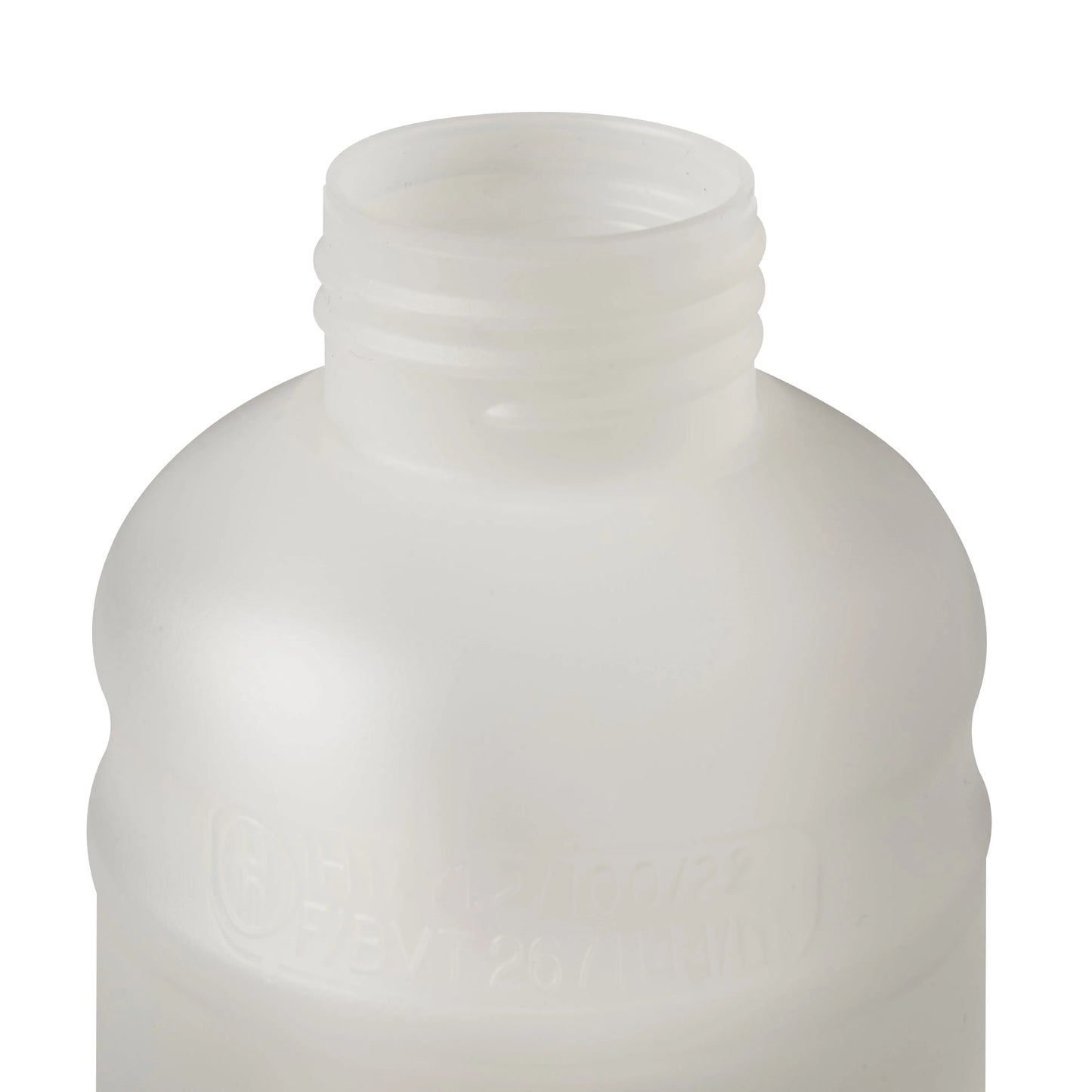 500 ML Natural UN Approved Fluorinated Cylindrical Bottle 45mm Neck Invopak