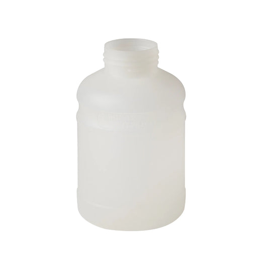 500 ML Natural UN Approved Fluorinated Cylindrical Bottle 45mm Neck Invopak