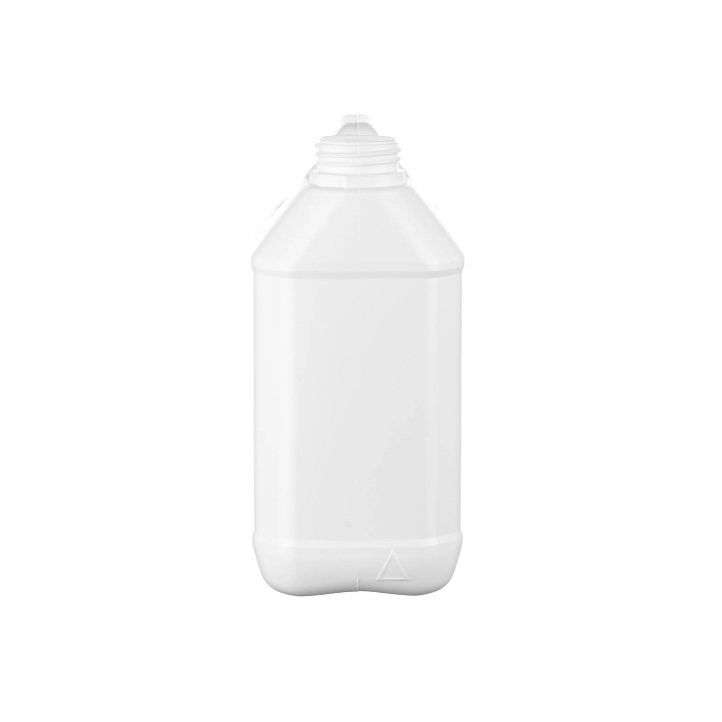 2.5 Litre Plastic White UN Approved Fluorinated Jerry Can with 42mm Neck Invopak