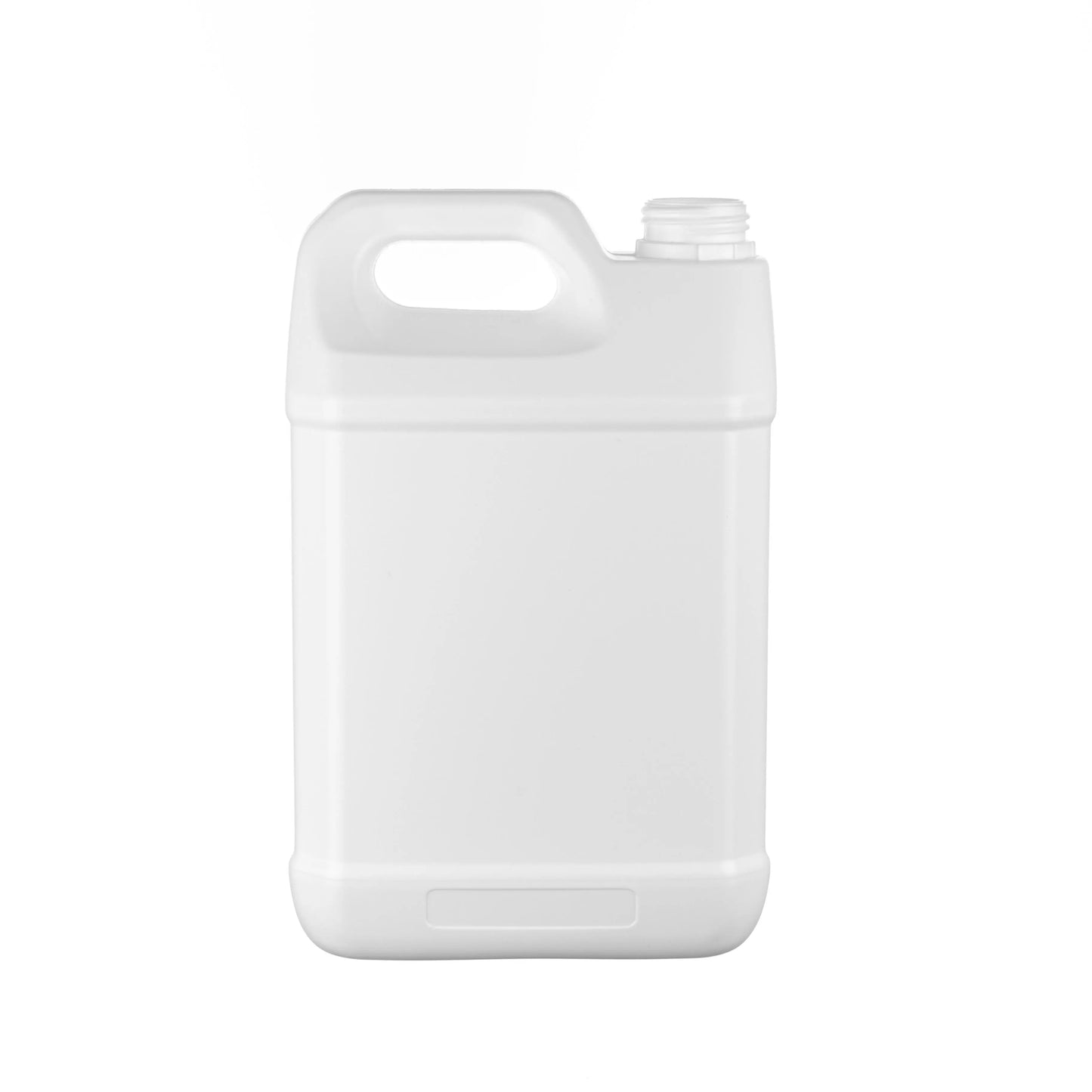 5 Litre Plastic White UN Approved Fluorinated Jerry Can with 42mm Neck Invopak