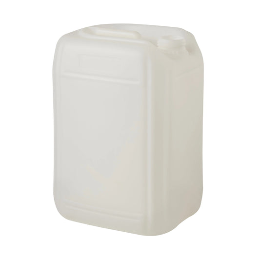 20 Litre Plastic Natural UN Approved Fluorinated Jerry Can with 60mm Neck Invopak