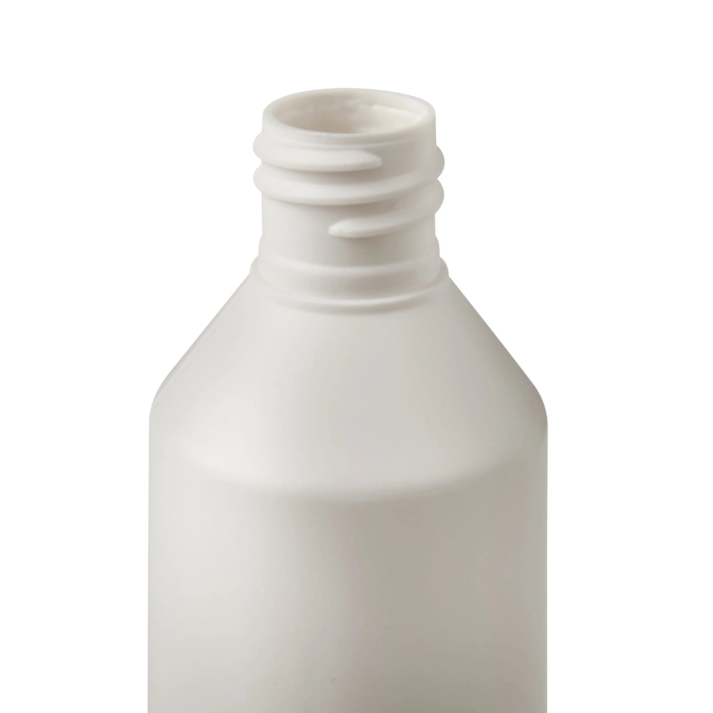 250 ML Plastic White Cylindrical Bottle 28mm Neck Invopak