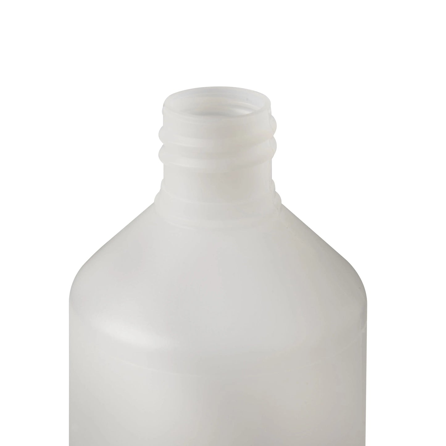 500 ML Plastic Natural Cylindrical Bottle 28mm Neck Invopak