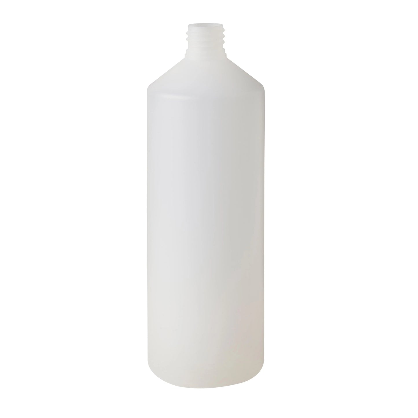 1 Litre Plastic Natural Cylindrical Bottle 28mm Neck Invopak