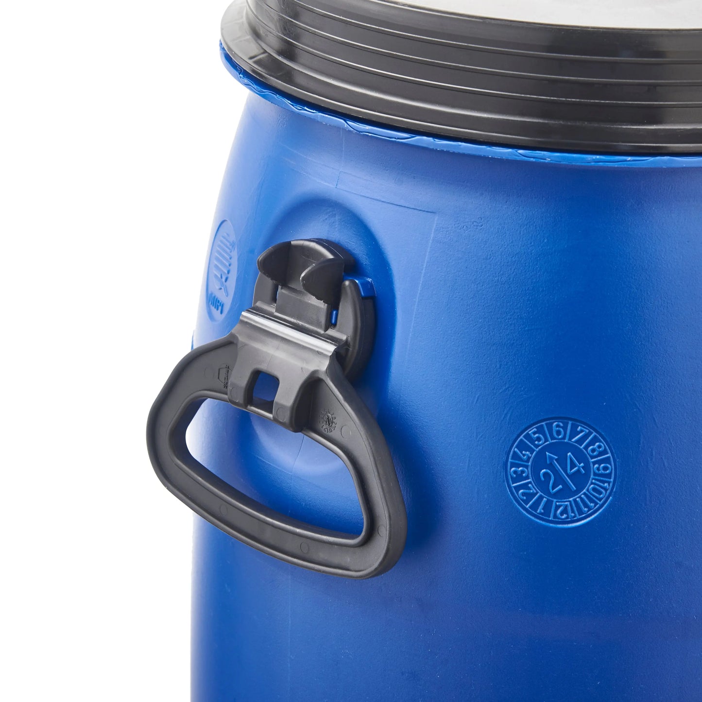 30 Litre Plastic Blue Open Top Drum UN Approved Invopak