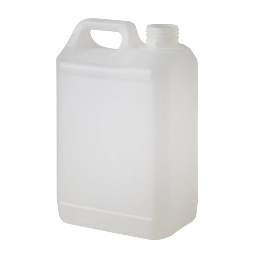 2.5 Litre Plastic Natural Jerry Can With 38mm Neck 80g Invopak