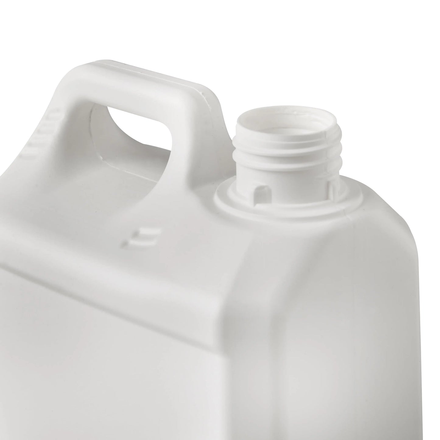 2.5 Litre Plastic White Jerry Can with 38mm Neck 80g Invopak