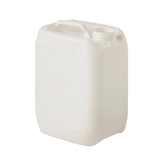 5 Litre Plastic White UN Approved Stackable Jerry Can with 51mm Neck Invopak