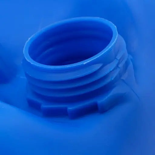 10 Litre Blue Stackable UN Approved Food Grade Plastic Jerry Can Invopak