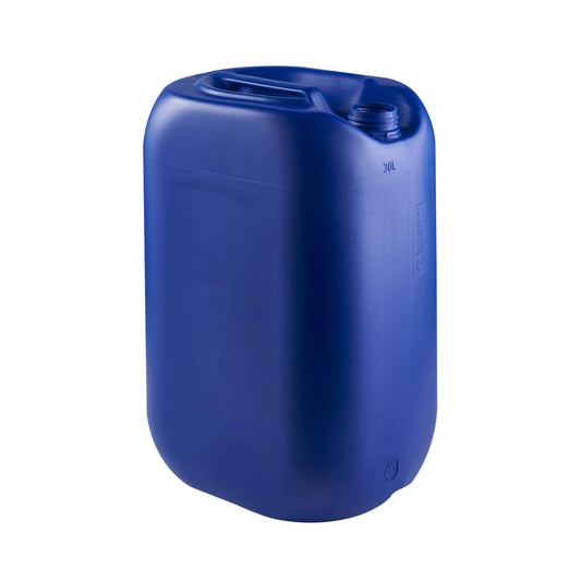 30 Litre Plastic Blue Stackable UN Approved Jerry Can Invopak