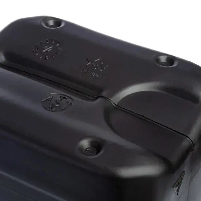 6 Litre Plastic Black UN Approved Stackable Jerry Can with 51mm Neck Invopak