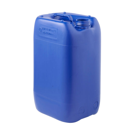 12.5 Litre Plastic Blue UN Approved Stackable Jerry Can with 51mm Neck Invopak
