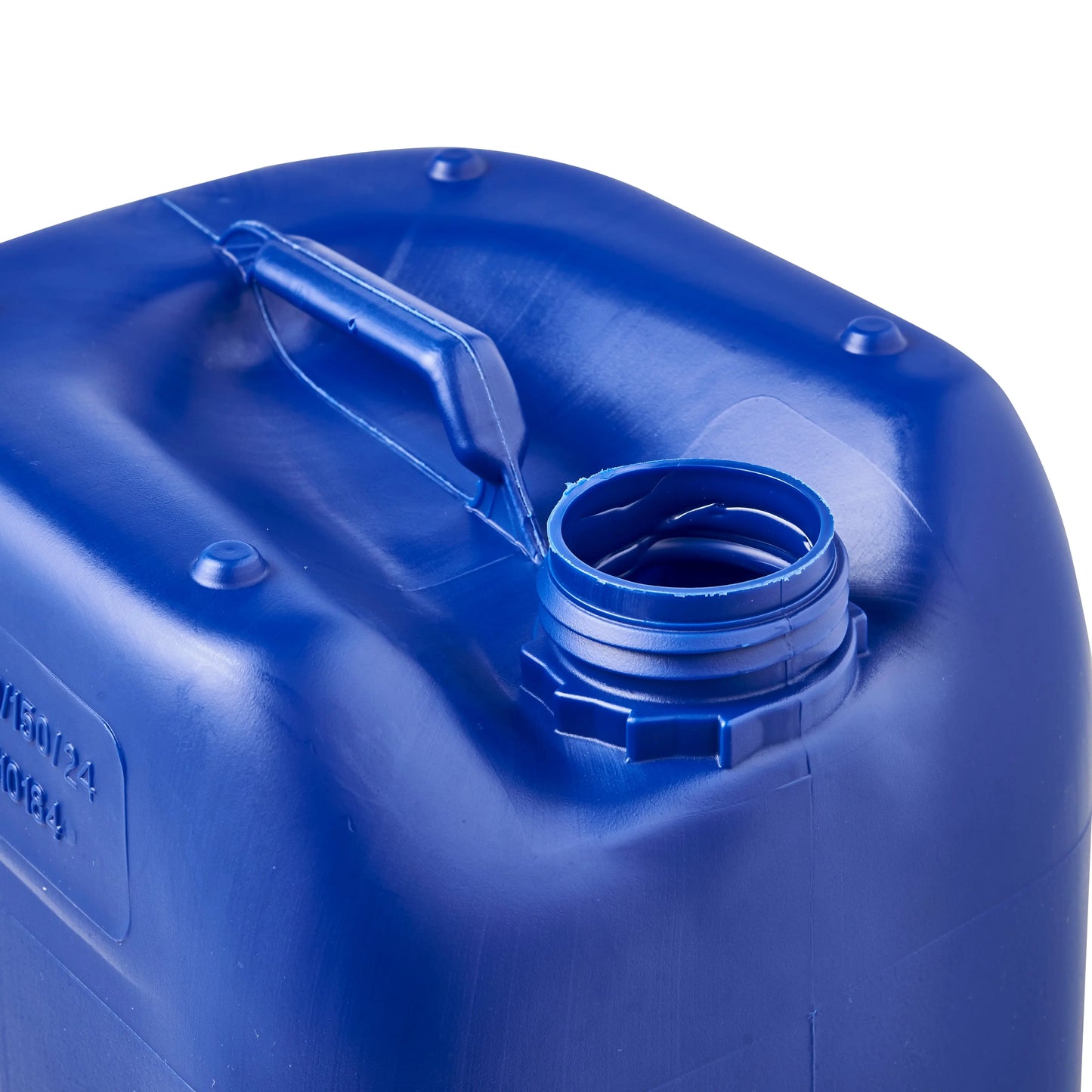 12.5 Litre Plastic Blue UN Approved Stackable Jerry Can with 51mm Neck Invopak