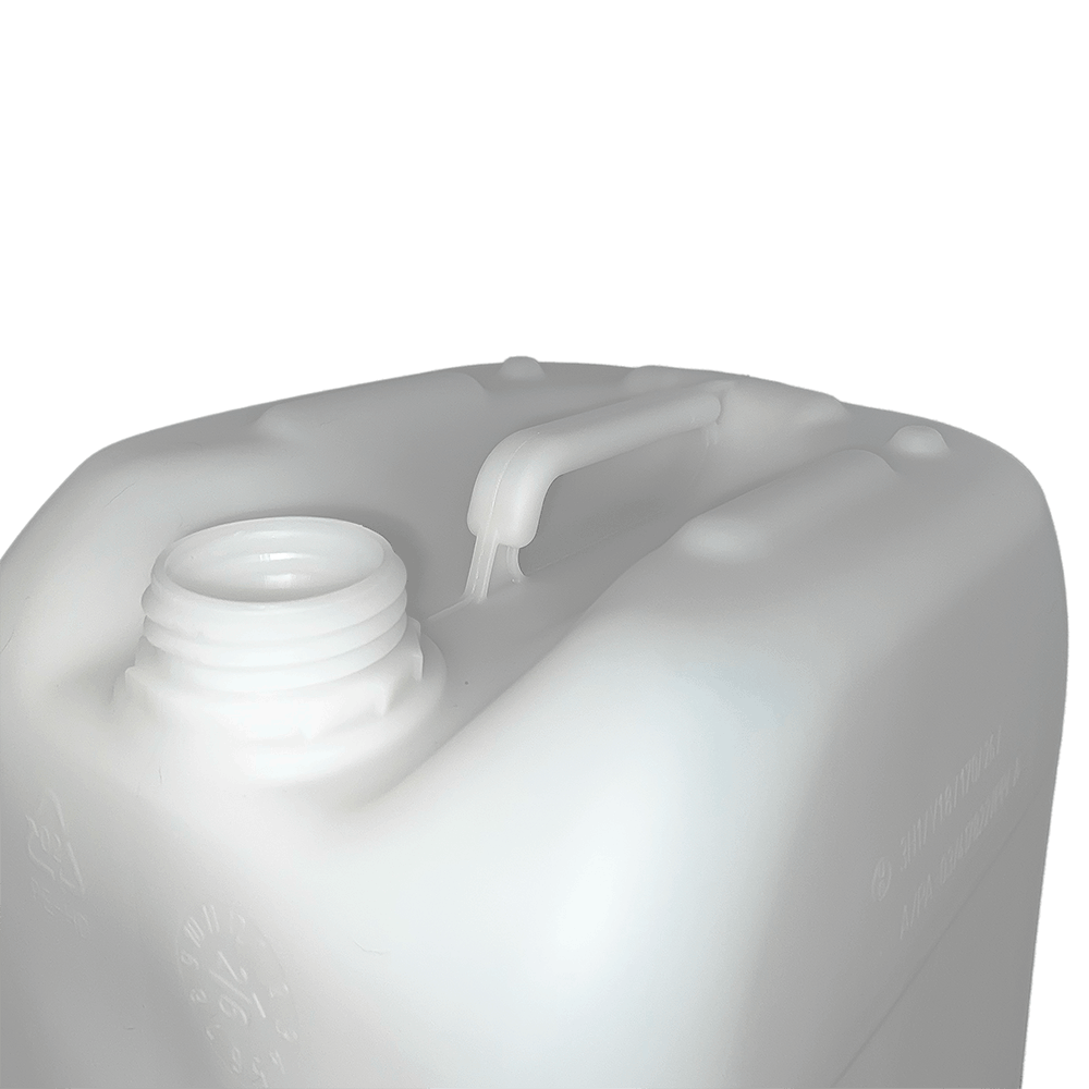 30 Litre Plastic Natural UN Approved Stackable Jerry Can with 61mm Neck 1300g