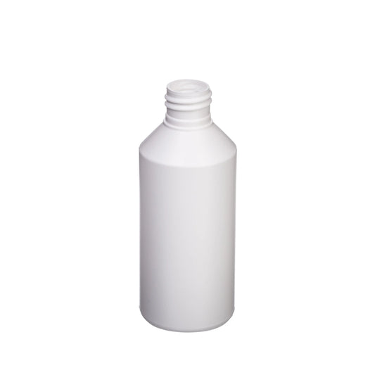 500ML Recycled Plastic Food Grade Cylindrical Bottle White Invopak