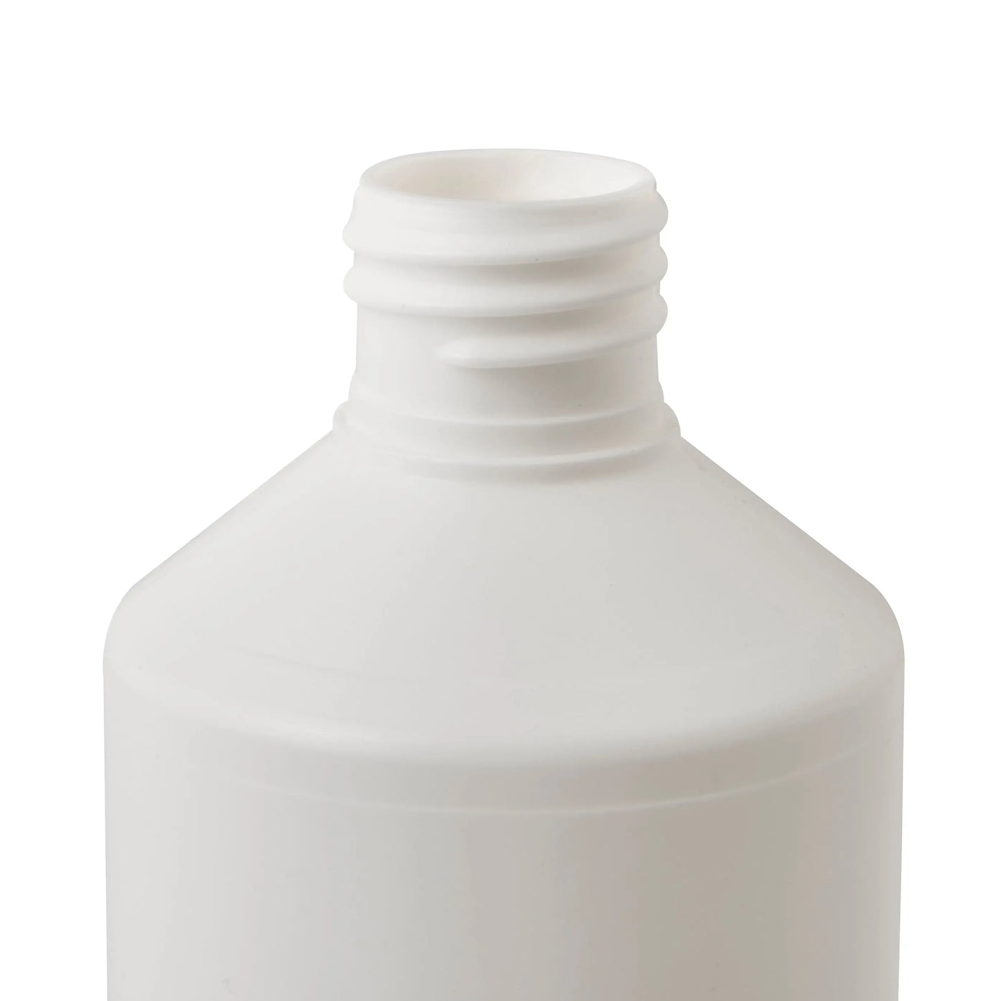 500ML Recycled Plastic Food Grade Cylindrical Bottle White Invopak
