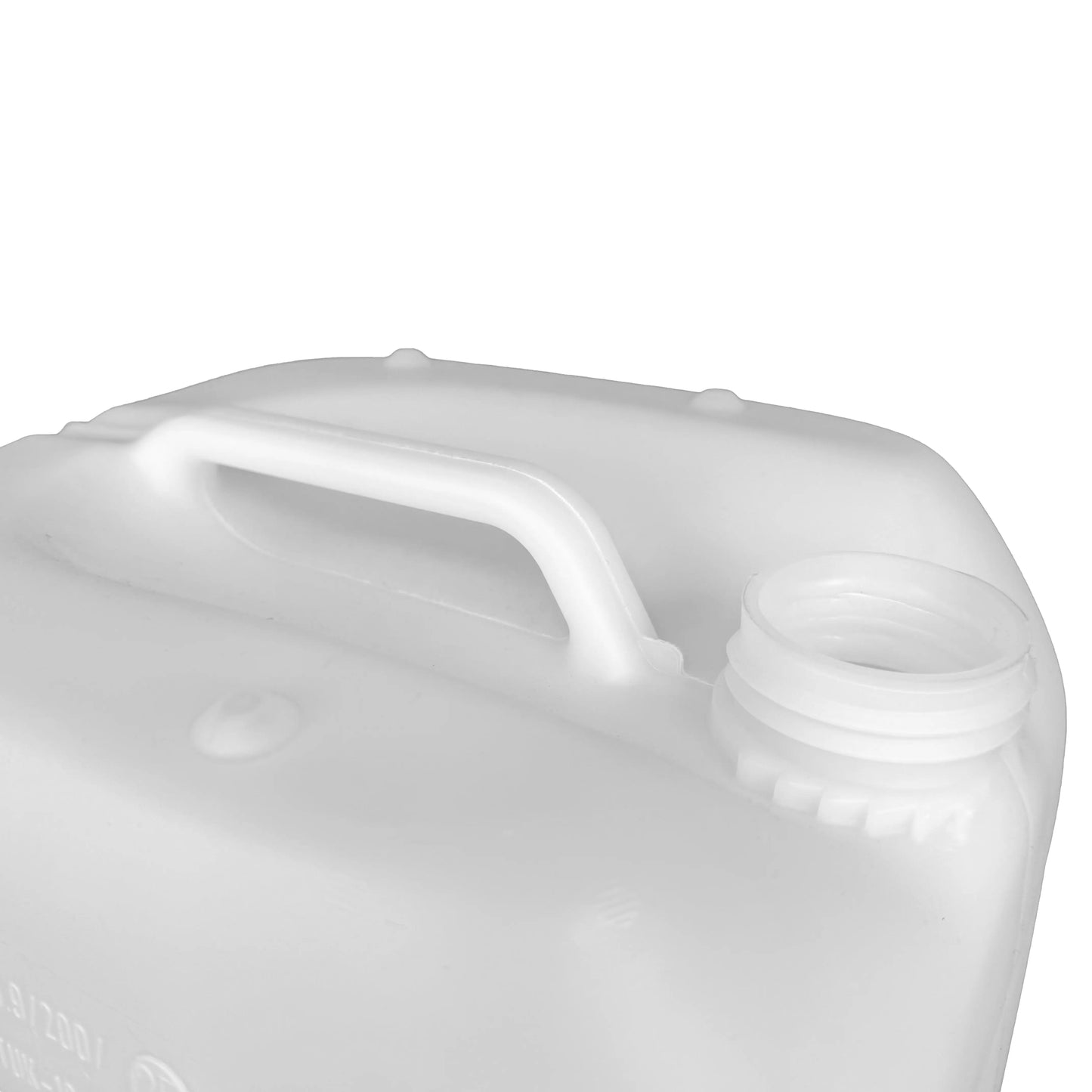 20 Litre Recycled Plastic UN Approved Natural Stackable Jerry Can with 61mm Neck | Invopak