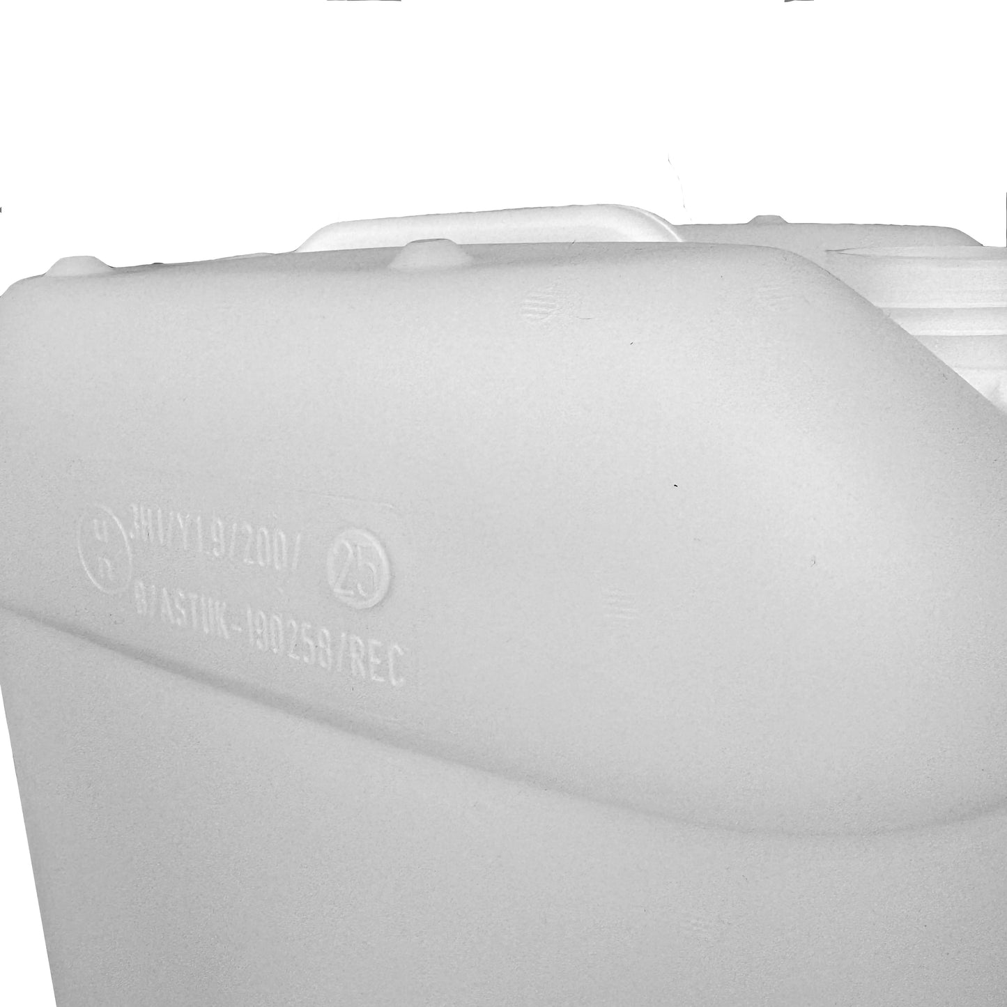 25 Litre Recycled Plastic UN Approved Natural Stackable Jerry Can with 61mm Neck | Invopak