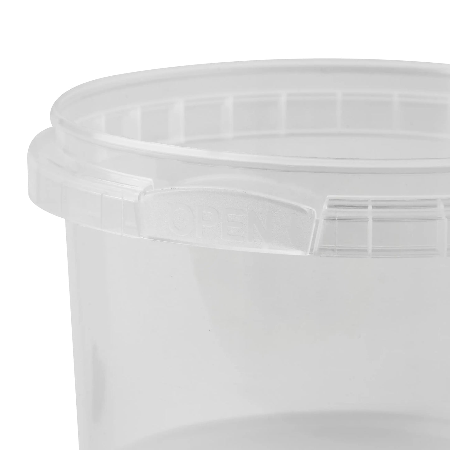 280ml Clear Plastic Tamper Evident Tub Invopak